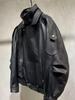 Men's Retro PU Leather Motorcycle Jacket: Heavy-Duty, Trendy Autumn Style, Casual Cool Coat.