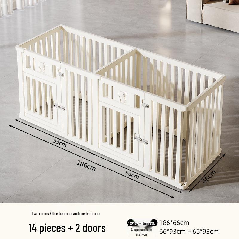 Little Tiger Tagor Minimalist Indoor Pet Fence: 75CM Isolation Barrier for Medium and Small Dogs