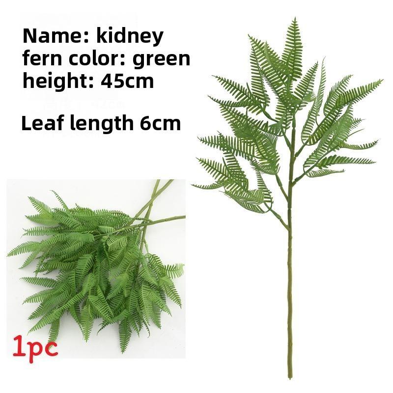Synthetische Farnblattpflanze für Innendekoration und Fotoszenen
