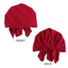 New Cotton Crinkle Muslim Hijab Hats Solid Color Elastic Chemo Beanies Caps Triangle Turban Head Wrap Cancer Bandanas
