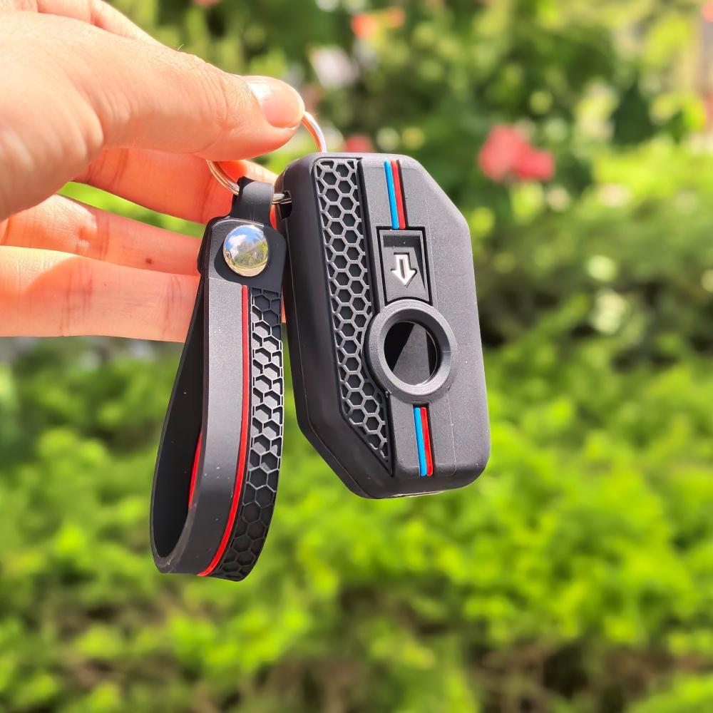 

Keychain Silicone Key Case For BMW R1250GS R1200GS C400gt F750GS F850GS K1600B K1600GT R1200RS R1200RT F900R F900XR Motorcycle