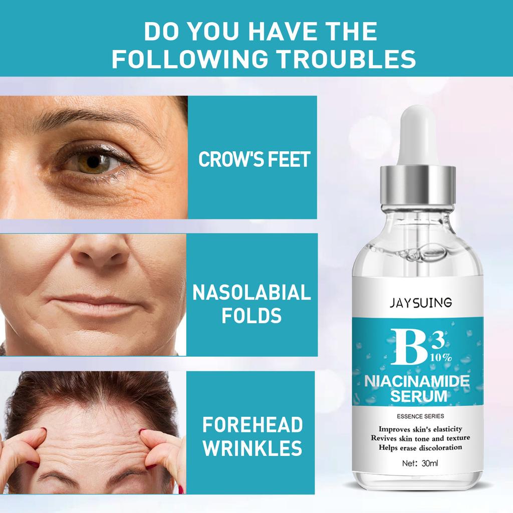 Niacinamide Serum Hydrates, Moisturizes & Firms Facial Skin Nourishing Serum
