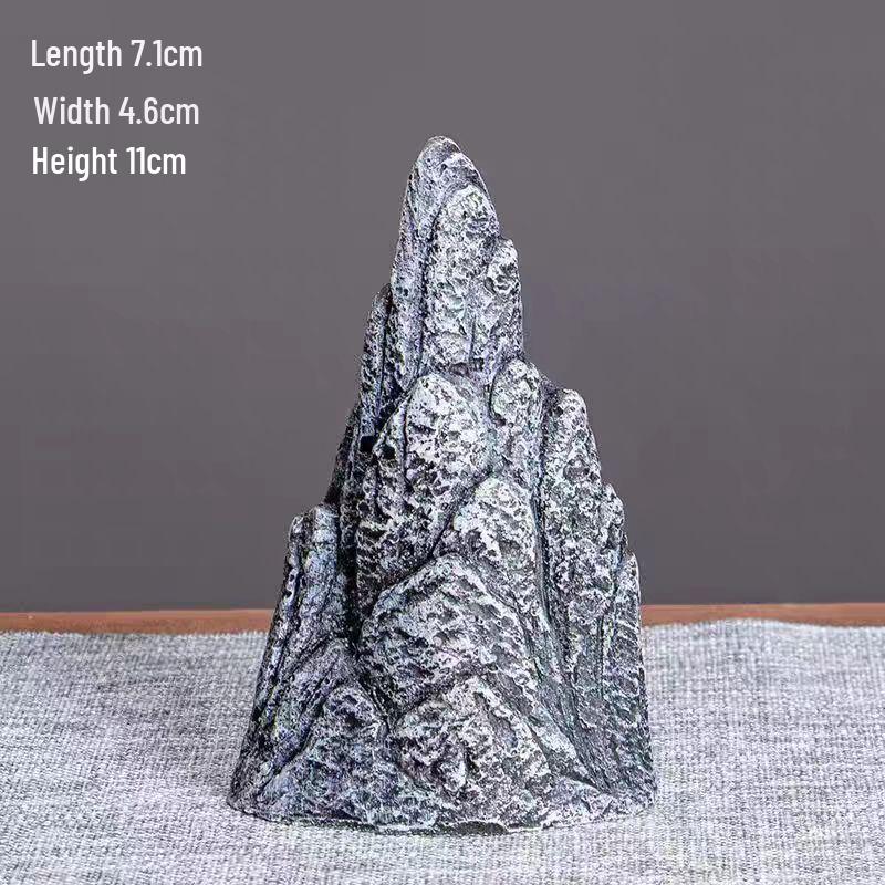 Kleine dekorative Aquarium-Felsen und Garnelen-Versteckhöhle für Schreibtisch Wohnzimmer