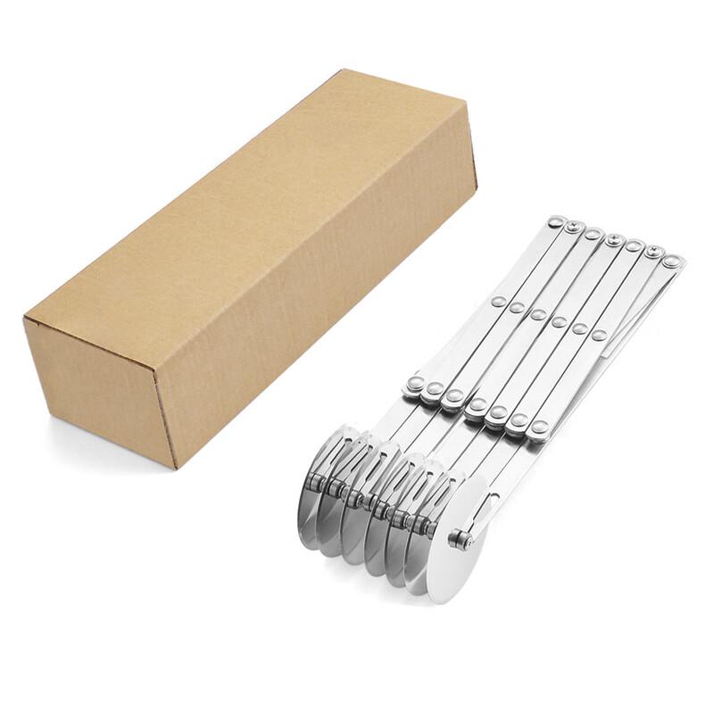 

ZISIZ 7-Wheel Stainless Steel Youtiao & Pizza Cutter