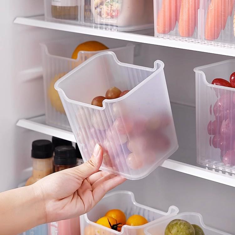 High-Transparency Refrigerator Storage Box for Food, Fruit, and Vegetable Organization