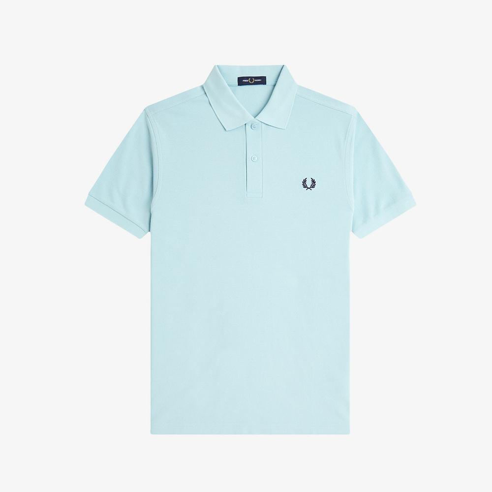 Fred Perry [M6000] Plain Fred Perry Shirt - Volboy Blue/Dark Air Force Afpm2616000-97A