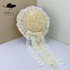 Straw Hat Lolita Mori Pastoral Lo Niang Sweet Sister Lace Bow Streamer Photo Shade Straw Hat
