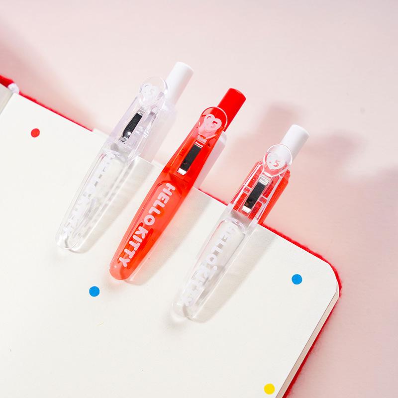 Hello Kitty Student Exam Ballpoint Pen - Smooth Click ST Nib Stationery