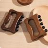 Handheld Manual Massage Scraper Natural Wood Body Massage Tool Scalp Massage Comb  Nose Sculpting