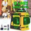 3D 12 Lines Green Cross Line Laser Level 360 Degree Rotation Auto Leveling Horizontal Vertical Laser Beam 532nm