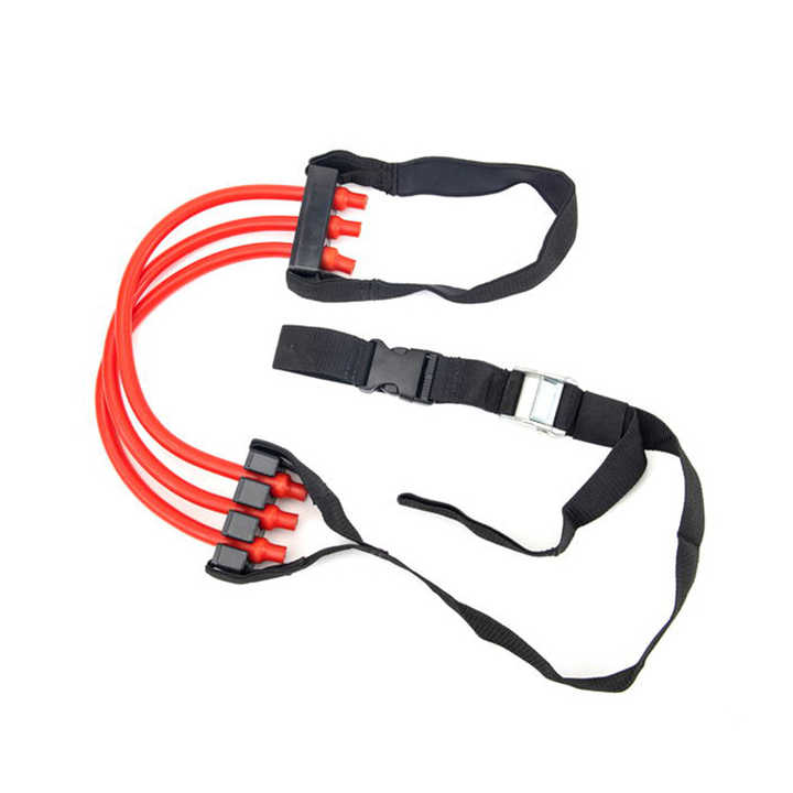 Durable Black Red Gym Home Yoga Use Fitness Power Training Bodybuilding Pull up Assist Bands Latex Muscle Resistance Rope Set