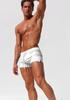 Men's Square Leg Swim Trunks with Back Pocket, European & American Style - In Stock