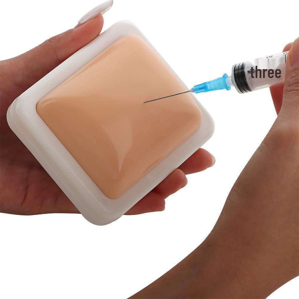 Acupuncture Practice Skin Model for Injection Training – Silicone Needle Bag for Newbie Medical Simulation