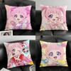 P-Pripara Anime Pillow Case Linen Pillow Covers Cover For Couch Living Room Bench Patio Floor Linen Home Decor