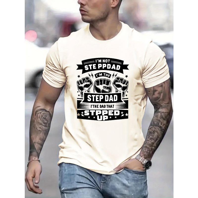 Men'S Short-Sleeve T-Shirt Featuring an American Fashion Brand Print, Perfect for Spring And Summer Casual Wear with a Round Neck Design