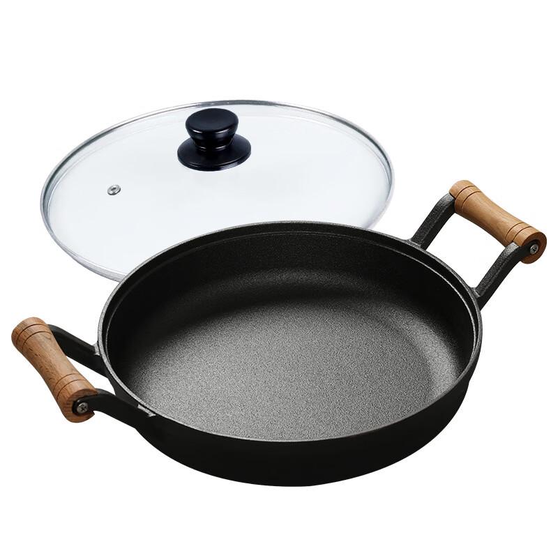 Wutuo Non-Coated Cast Iron Frying Pan