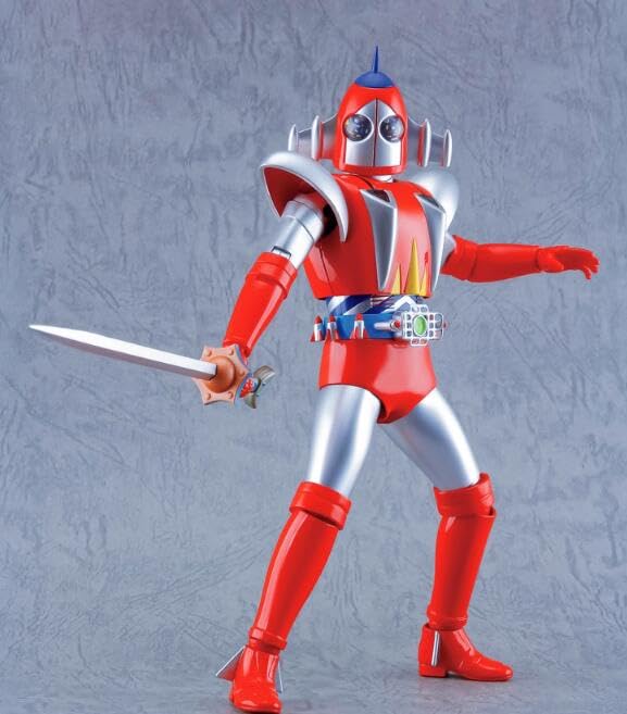 Action Toys Tokusatsu Alloy Space Iron Man Kyodyne Skyzel Movable Action Figure [AC] (Complete)