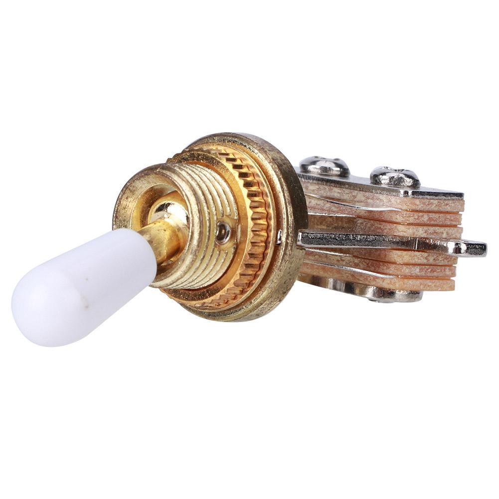 

Переключатель EPI для электрогитары, детали с 3-позиционным переключением тембра, датчик-переключатель белый