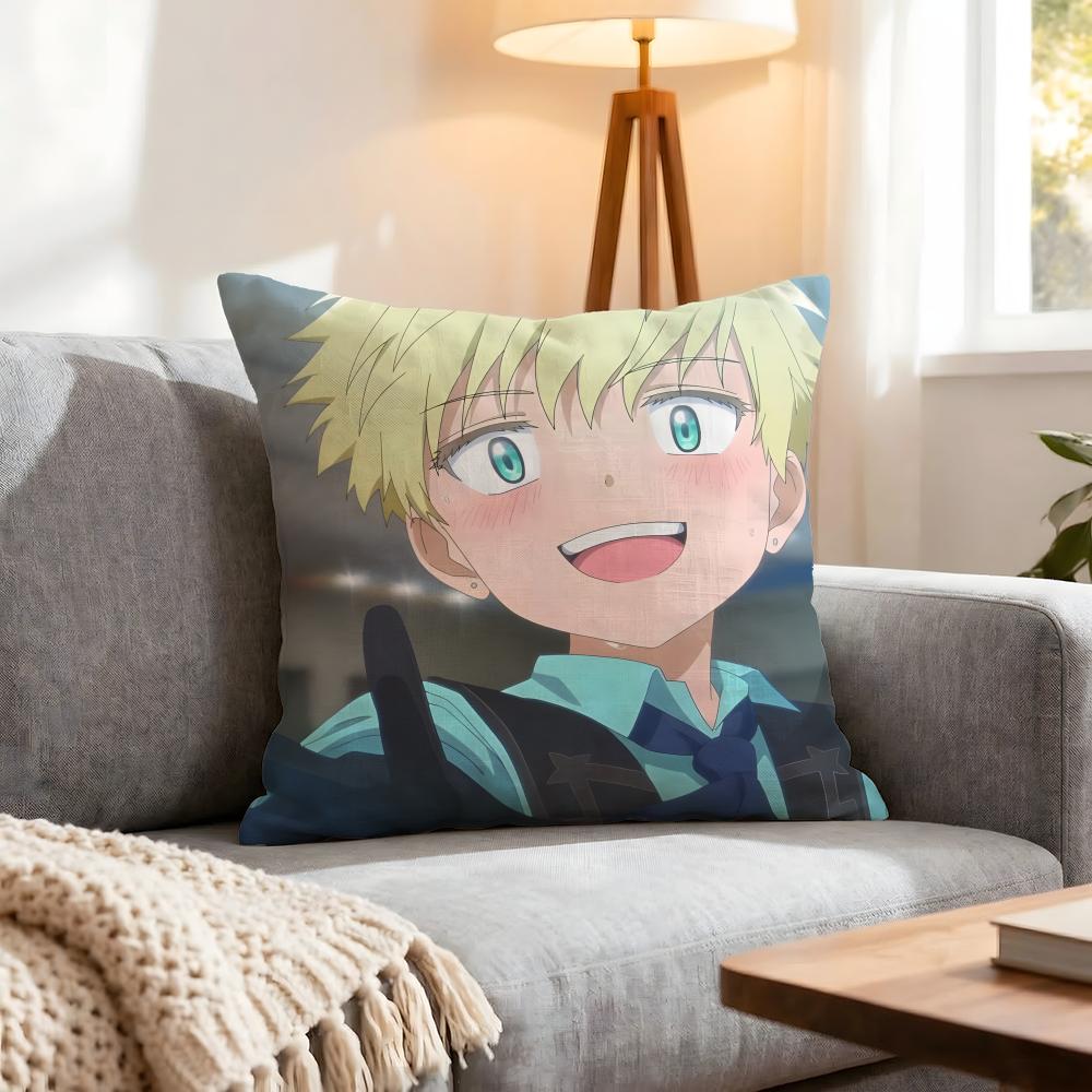 Anime Medalist Cushion Cover 1Pcs Decorative Covers Soft Cushion Case For Sofa Couch Decor 40X40 45X45 Pillowcases