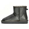 Women's Australian Classic Ankle Snow Boots Waterproof Genuine Leather Faux Fur Lined Winter Warm Non-Slip Short Boot 2026