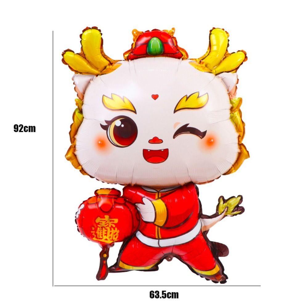 Big Size Chinese New Year Balloon Chinese Style Maroon Blessing Bag Balloons  Holiday