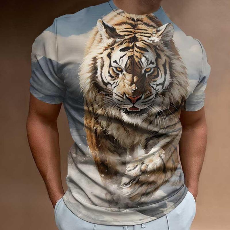 Wielkanocny Damski Śmieszny T-shirt z Nadrukiem Królika Krótki Rękaw Topy 3D Nadruki Koszulka z Okrągłym Dekoltem Letnia Casualowa Odzież Damska