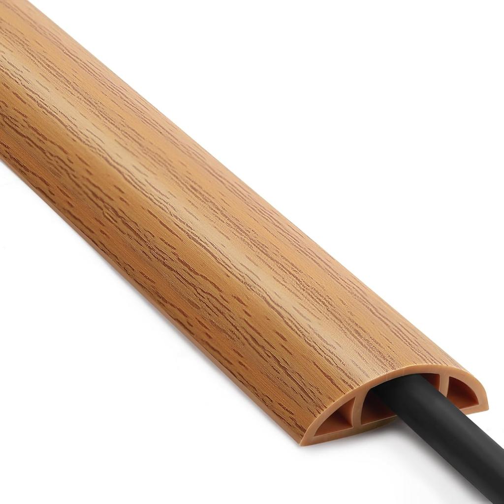 1pc 1m/2m/3metersX3cm Floor Cord Cover PVC Cord Protector Floor, Hide Extension Floor Wire Covers for Floor Cable Cover