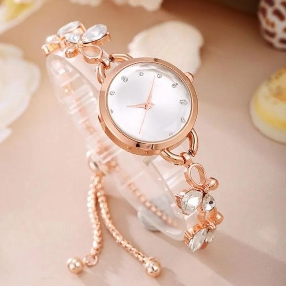Women s gold watch, good value rose gold wristwatch, stylish wristwatch, women s metal watch, fashion watch