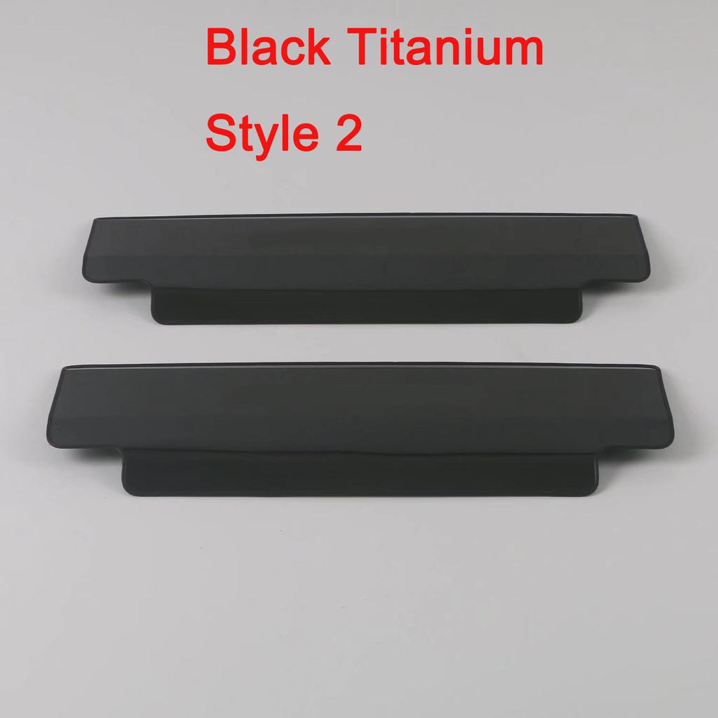 Steel Car Door Anti-Kick Protector Sticker Decoration Frame Interior Accessories For Toyota Corolla Cross XG10 2024+