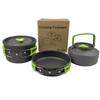 ZISIZ Portable Outdoor Camping Cookware Set