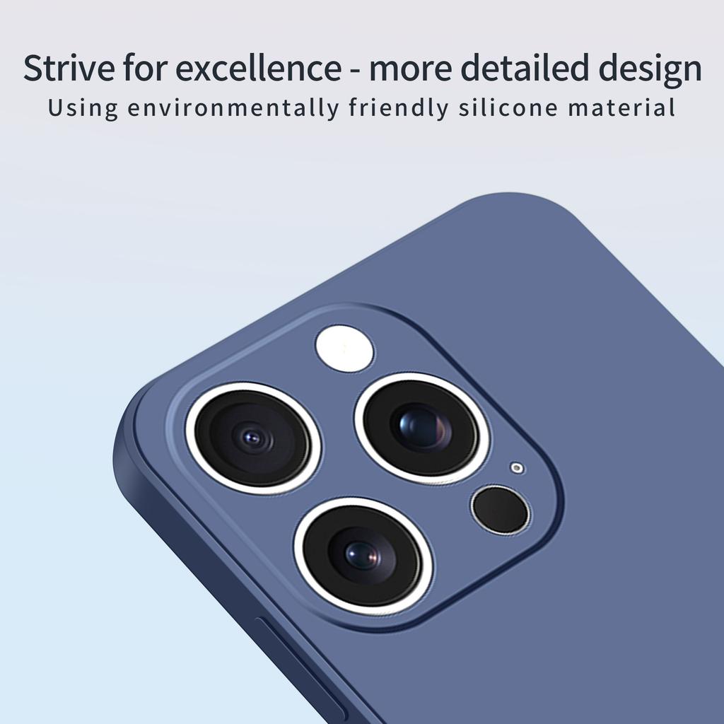 For iPhone 16 Pro Max Case MOFI Skin Touch Soft TPU Protective Phone Cover