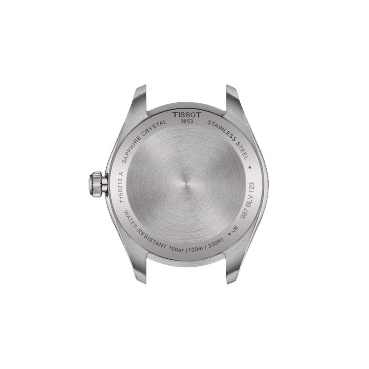 Tissot PR100 Collection Quartz Movement 100m Water Resistance Women's Watch 34mm Blue Dial T150.210.11.351.00