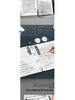 Black Non-Reflective Sheet Music Clip & Folder for Piano and Drum Stands with Transparent Insert Pages