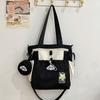 High-value Soft Girl Girl Backpack Small Ins Mini Small Bag Female College Student Spring Outing Two-piece Backpack
