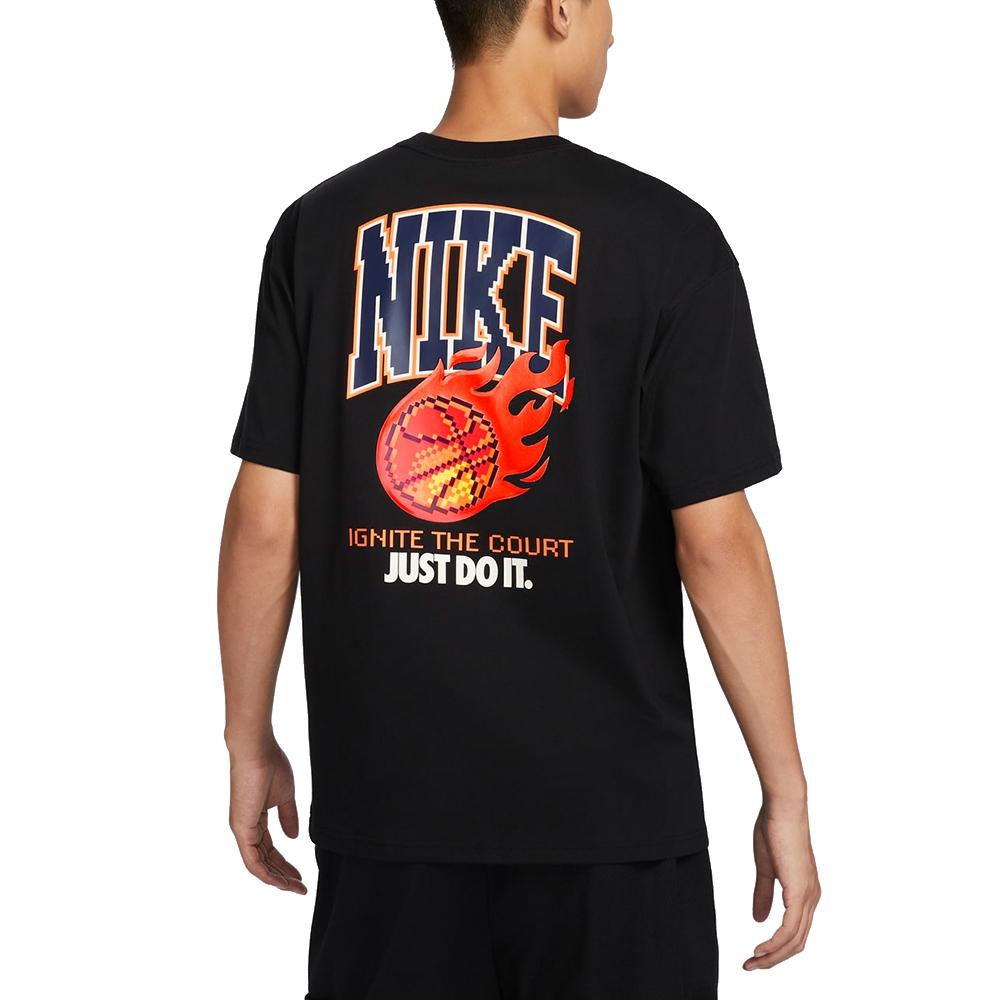 Nike Tee M90 Oc Photo Round Neck Printed Short Sleeve T-Shirt Men Tops Black FZ8082010