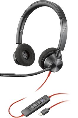 Poly Wired Headset Blackwire 3320 Connection Binaural Noise Canceling (old Model) USB-C/A