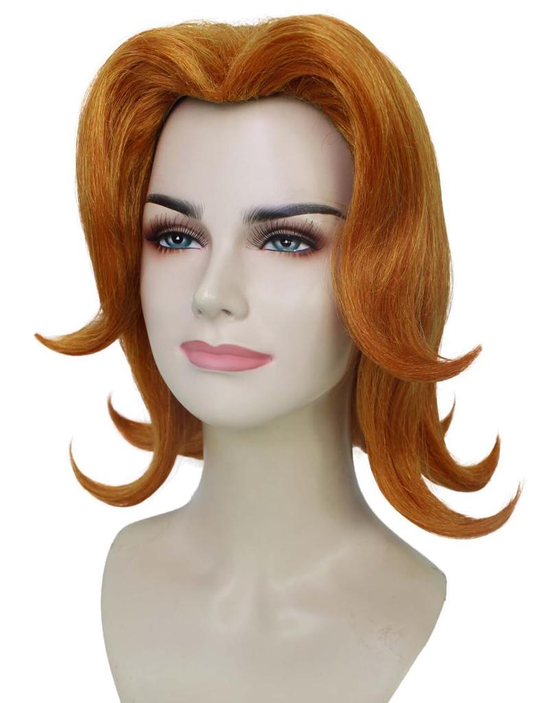 Wigs2you Wig H-5726 Adult Women's Orange Clans Crashing Mobile Game Barbarian Character Wig