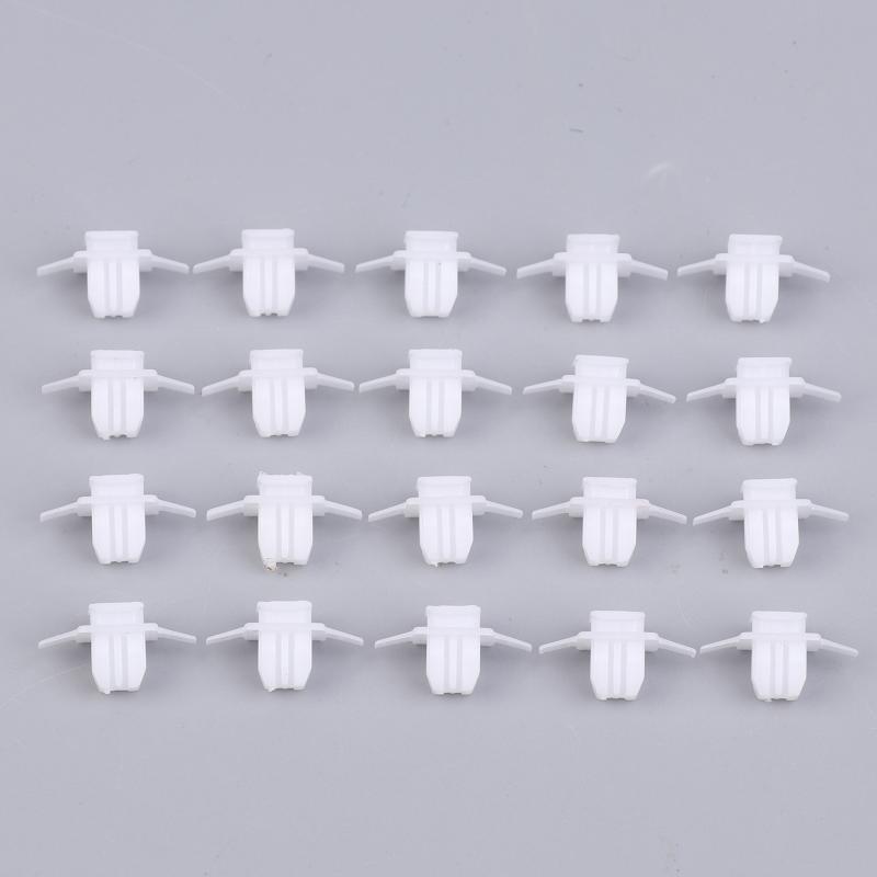 20Pcs Side Skirt Sill Moulding Cover Wheel Arch Flare Trim Moulding Clips For Cr-V Civic Pilot Element 91513Smge01 91513Smge11
