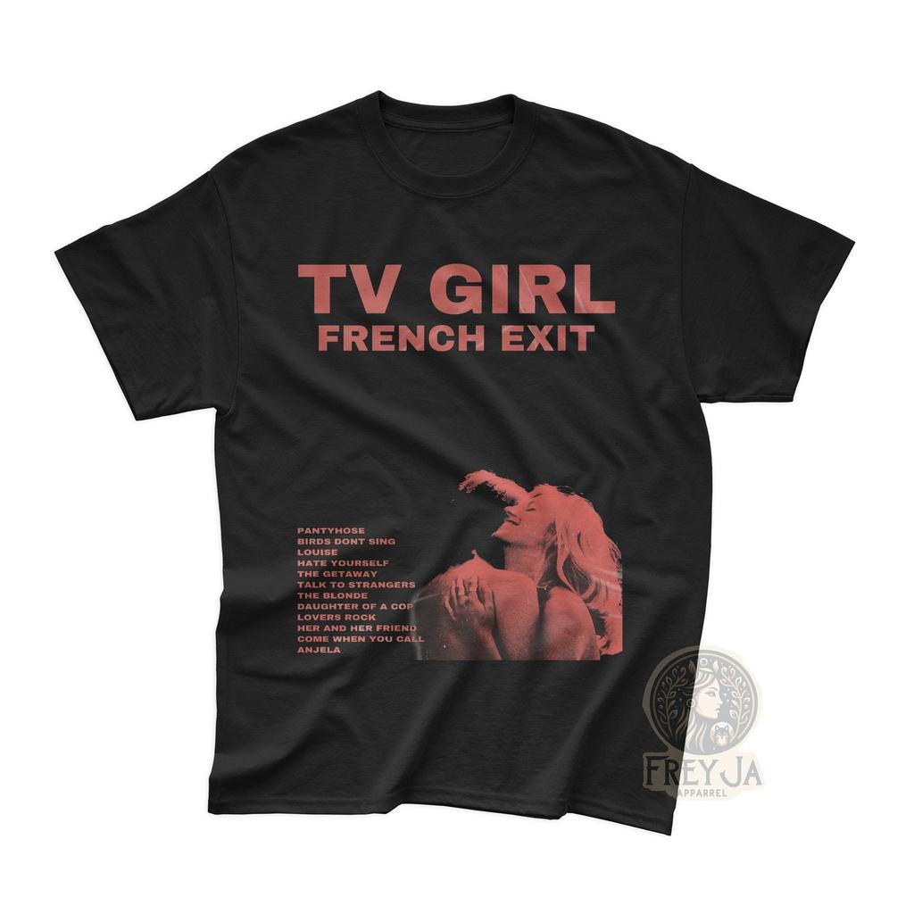 Exclusive TV Girl French Exit T-Shirt - TV Girl Merchandise - Unisex Indie Music Tee - TV Girl Gift