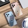 Metallic Gray Texture For iPhone 17 Air 16 E 15 14 13 Plus 12 Mini 11 17 Pro Max XR Xs Max 16E 7 8 Tempered Glass Phone Case