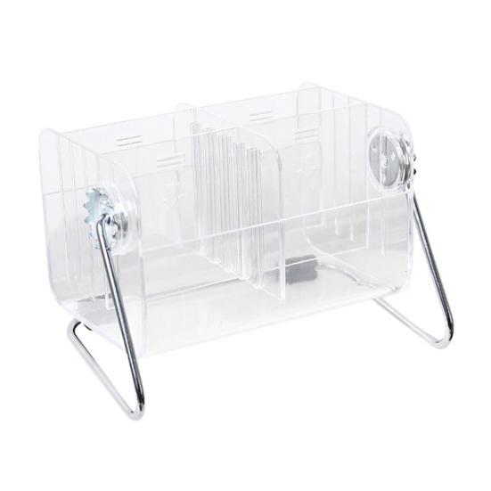 Desktop Organizer Adjustable 6 Grids Plastic Pen Holder Make-up Stationery Storage Box Office Accessories