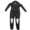 3mm Diving Suit Wetsuit Jumpsuit Long Sleeve Sunscreen Back Zipper Dragon Pattern XL Size