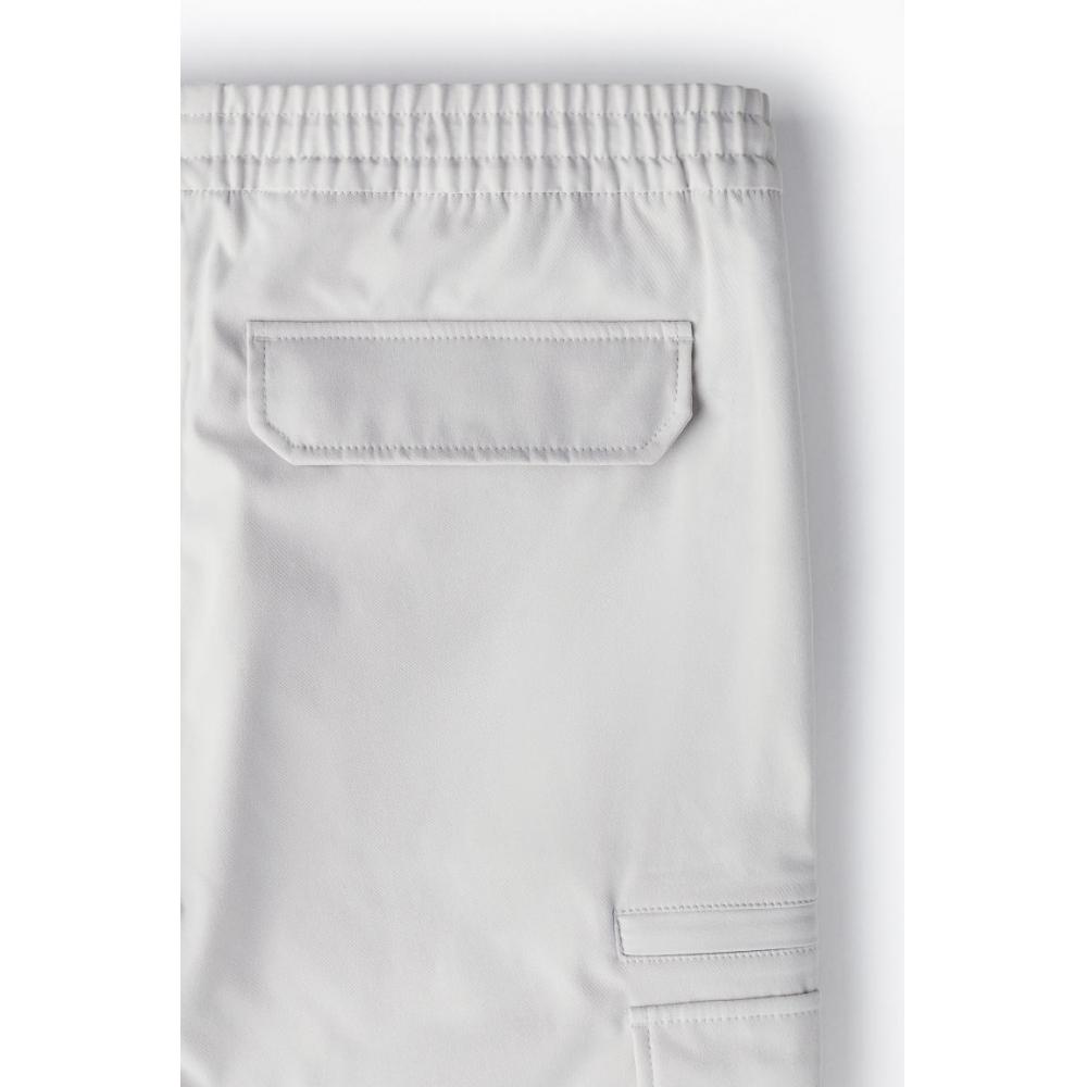 H M sliM Fit Cargo Pants ligHt Grey