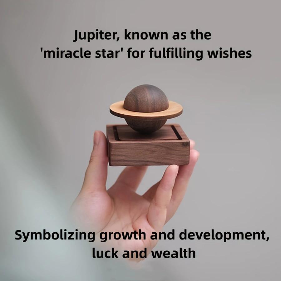 No Perfume DIY Fragrance Wood Aroma Diffuser Jupiter Planet Home Car Ornaments Dashboard Decorations Accessories Aromatherapy