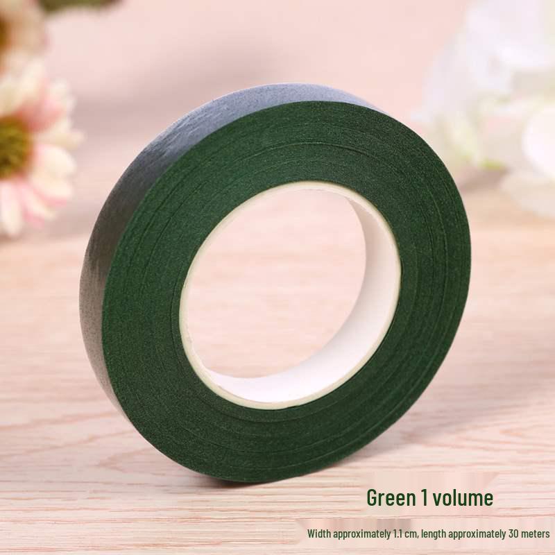High-Adhesion Green Fabric Tape for DIY and Crafting