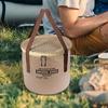 Foldable Camp Bucket 22L Camping Storage Folding Bucket Easy Hold Wash Basin Bucket For Fishing Good Hiking Picnics