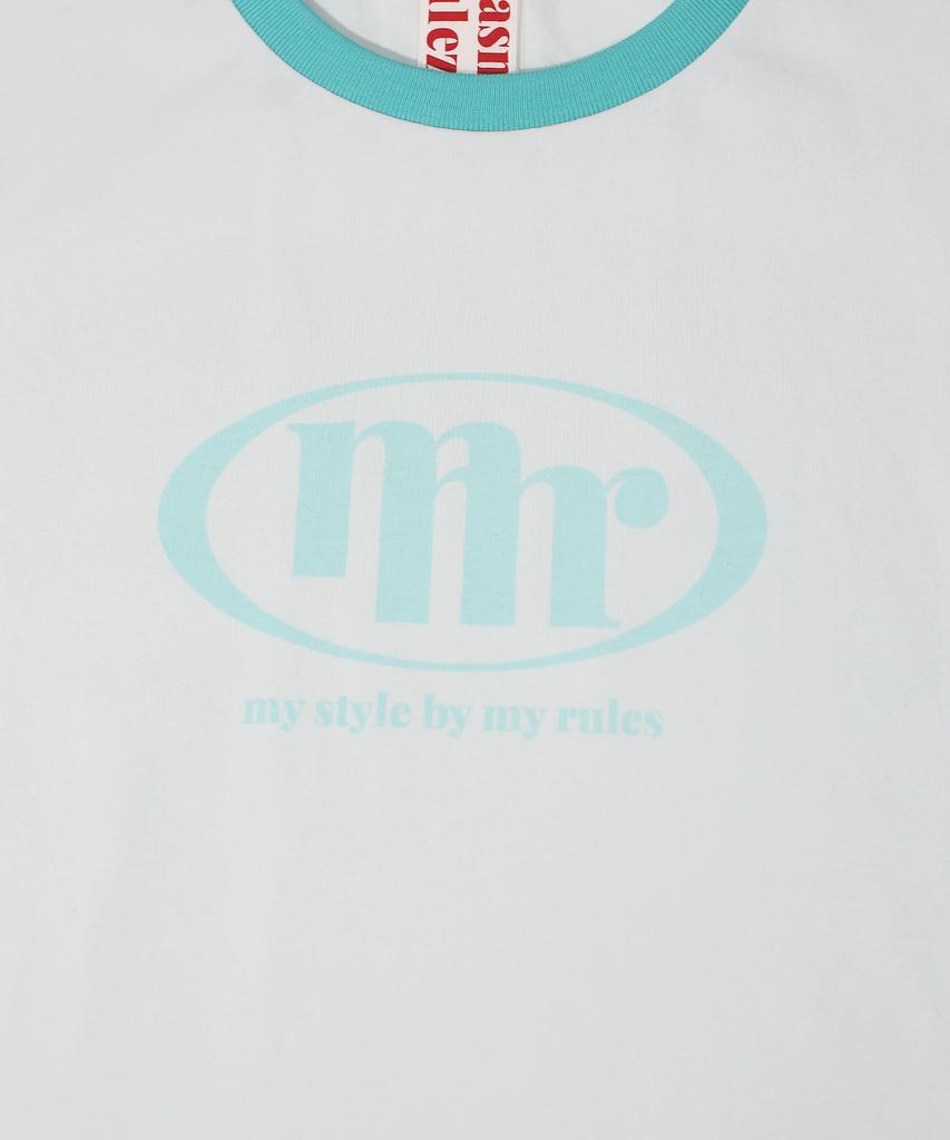 Maseumaluljeueopaeleol Signature Symbol Ringer T-Shirt_Mint