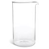 Becher Universale di Ricambio in Vetro Borosilicato 3.3 per Caffettiere e Tisaniera French Press - Migliora la Tua Esperienza di Preparazione