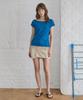 Sinun Flower Scrunch Skirt (Butter)