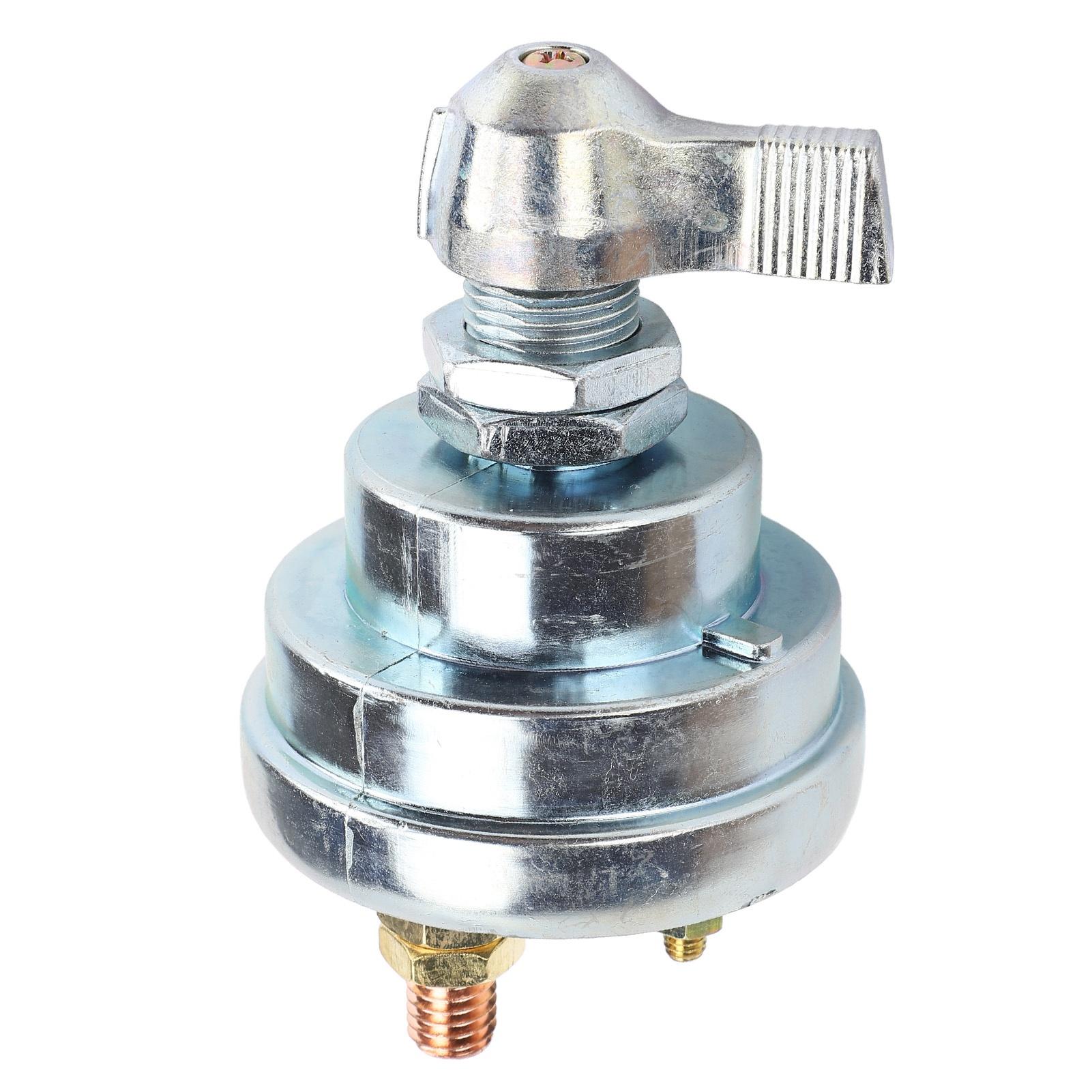 

Комплект главного выключателя аккумулятора на 4 контакта 51904 200A Металлический Эффективная замена DC12V на 24V